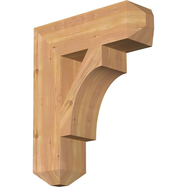 Ekena Millwork Westlake Craftsman Smooth Bracket, Western Red Cedar, 5 1/2"W x 20"D x 24"H BKT06X20X24WTL04SWR - main